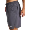 image:imageReebok Mens Mesh Glider Running 7 Short Standard Fit Lightweight Breathable FabricEbony