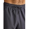 image:imageReebok Mens Mesh Glider Running 7 Short Standard Fit Lightweight Breathable FabricEbony