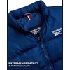 image:imageReebok Mens Midweight Insulated Quilted Puffer Vest Full Zip with Pockets  Warm Sleeveless Layer Without Bulk WaterResistant Shell Zip Pockets Easy OverSweatshirt Wear for OutdoorsBatik Blue