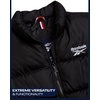 image:imageReebok Mens Midweight Insulated Quilted Puffer Vest Full Zip with Pockets  Warm Sleeveless Layer Without Bulk WaterResistant Shell Zip Pockets Easy OverSweatshirt Wear for OutdoorsBlack Ink