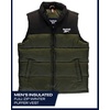 image:imageReebok Mens Midweight Insulated Quilted Puffer Vest Full Zip with Pockets  Warm Sleeveless Layer Without Bulk WaterResistant Shell Zip Pockets Easy OverSweatshirt Wear for OutdoorsOlive