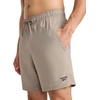 image:imageReebok Mens Pace Training 7 Short Standard Fit Lightweight Stretch Recycled Nylon FabricDriftwood
