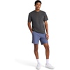 image:imageReebok Mens Pace Training 7 Short Standard Fit Lightweight Stretch Recycled Nylon FabricNightshadow Blue