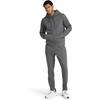 image:imageReebok Mens Patent Fleece Pant Standard Fit 30 Inseam Midweight CottonPoly FabricCharcoal Heather