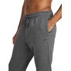 image:imageReebok Mens Patent Fleece Pant Standard Fit 30 Inseam Midweight CottonPoly FabricCharcoal Heather