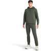 image:imageReebok Mens Patent Fleece Pant Standard Fit 30 Inseam Midweight CottonPoly FabricGrit Green