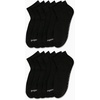 image:imageReebok Mens Quarter Socks Arch Support Performance Cushioned Socks 12 Pack  Stretch Performance Fabric Cushioned Arch Support Reinforced Heel amp Toe Shoe Size 6125Black