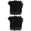 image:imageReebok Mens Quarter Socks Arch Support Performance Cushioned Socks 12 Pack  Stretch Performance Fabric Cushioned Arch Support Reinforced Heel amp Toe Shoe Size 6125Classic Black