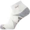 image:imageReebok Mens Quarter Socks Arch Support Performance Cushioned Socks 12 Pack  Stretch Performance Fabric Cushioned Arch Support Reinforced Heel amp Toe Shoe Size 6125Grey Assorted