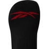 image:imageReebok Mens Quarter Socks Arch Support Performance Cushioned Socks 12 Pack  Stretch Performance Fabric Cushioned Arch Support Reinforced Heel amp Toe Shoe Size 6125Black Logo