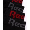 image:imageReebok Mens Quarter Socks Arch Support Performance Cushioned Socks 6 Pack  Stretch Performance Fabric Cushioned Arch Support Reinforced Heel amp Toe Shoe Size 6125Black Logo