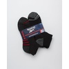 image:imageReebok Mens Quarter Socks Arch Support Performance Cushioned Socks 6 Pack  Stretch Performance Fabric Cushioned Arch Support Reinforced Heel amp Toe Shoe Size 6125BlackGrey Stripe