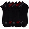 image:imageReebok Mens Quarter Socks Arch Support Performance Cushioned Socks 6 Pack  Stretch Performance Fabric Cushioned Arch Support Reinforced Heel amp Toe Shoe Size 6125Black Logo