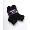 image:imageReebok Mens Quarter Socks Arch Support Performance Cushioned Socks 6 Pack  Stretch Performance Fabric Cushioned Arch Support Reinforced Heel amp Toe Shoe Size 6125Modern Black