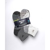 image:imageReebok Mens Quarter Socks Arch Support Performance Cushioned Socks 6 Pack  Stretch Performance Fabric Cushioned Arch Support Reinforced Heel amp Toe Shoe Size 6125Grey Assorted