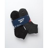 image:imageReebok Mens Quarter Socks Performance Arch Support Cushioned Socks 6 Pack  Stretch Performance Fabric Cushioned Arch Support Reinforced Heel amp Toe Shoe Size 6125BlackWhiteGrey