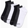 image:imageReebok Mens Quarter Socks Performance Arch Support Cushioned Socks 6 Pack  Stretch Performance Fabric Cushioned Arch Support Reinforced Heel amp Toe Shoe Size 6125BlackWhiteGrey Assortment