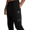 image:imageReebok Mens Radar Fleece Jogger Standard Fit 30 Inseam Midweight CottonPoly Fleece FabricBlack