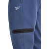 image:imageReebok Mens Radar Fleece Jogger Standard Fit 30 Inseam Midweight CottonPoly Fleece FabricWashed Indigo