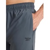 image:imageReebok Mens Repeat Pant Standard Fit 30 Inseam Lightweight Stretch Recycled Nylon FabricEbony