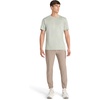 image:imageReebok Mens Repeat Woven Pant Standard Fit 30 Inseam Lightweight Stretch PolyBlend FabricDriftwood