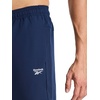 image:imageReebok Mens Repeat Woven Pant Standard Fit 30 Inseam Lightweight Stretch PolyBlend FabricVector Navy