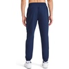 image:imageReebok Mens Repeat Woven Pant Standard Fit 30 Inseam Lightweight Stretch PolyBlend FabricVector Navy