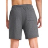 image:imageReebok Mens Resolute 7 Short Standard Fit Midweight Stretch CottonPoly FabricCharcoal Heather