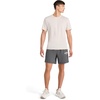 image:imageReebok Mens Resolute 7 Short Standard Fit Midweight Stretch CottonPoly FabricCharcoal Heather