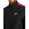 image:imageReebok Mens Ri Cross Check Woven Jacket Standard Fit Lightweight Nylon FabricBlack