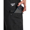 image:imageReebok Mens Ri Utility Woven Cargo Pant Standard Fit 31 Inseam Lightweight Nylon FabricBlack