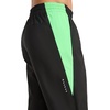 image:imageReebok Mens Running Pant Standard Fit 31 Inseam Lightweight Poly FabricBlackSolar Lime