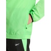 image:imageReebok Mens Running Woven Wind Jacket Standard Fit Lightweight Nylon FabricSolar Lime