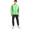 image:imageReebok Mens Running Woven Wind Jacket Standard Fit Lightweight Nylon FabricSolar Lime