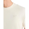 image:imageReebok Mens Short Sleeve Crewneck Embroidered TShirt Standard Fit Lightweight Stretch Cotton FabricAlabaster  Vector Embroidery