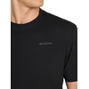 image:imageReebok Mens Short Sleeve Crewneck Embroidered TShirt Standard Fit Lightweight Stretch Cotton FabricBlack  Overdrive