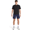 image:imageReebok Mens Short Sleeve Crewneck Embroidered TShirt Standard Fit Lightweight Stretch Cotton FabricBlack  Overdrive