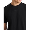 image:imageReebok Mens Short Sleeve Crewneck Embroidered TShirt Standard Fit Lightweight Stretch Cotton FabricBlack  Premier Embroidery