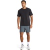 image:imageReebok Mens Short Sleeve Crewneck Embroidered TShirt Standard Fit Lightweight Stretch Cotton FabricBlack  Supreme Embroidery