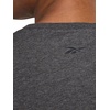 image:imageReebok Mens Short Sleeve Crewneck Embroidered TShirt Standard Fit Lightweight Stretch Cotton FabricCharcoal Heather  Overdrive