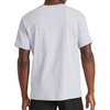 image:imageReebok Mens Short Sleeve Crewneck Embroidered TShirt Standard Fit Lightweight Stretch Cotton FabricGrey Heather  Supreme Embroidery