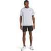 image:imageReebok Mens Short Sleeve Crewneck Embroidered TShirt Standard Fit Lightweight Stretch Cotton FabricGrey Heather  Supreme Embroidery