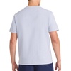 image:imageReebok Mens Short Sleeve Crewneck Embroidered TShirt Standard Fit Lightweight Stretch Cotton FabricGrey Heather  Vector Embroidery