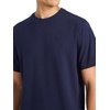 image:imageReebok Mens Short Sleeve Crewneck Embroidered TShirt Standard Fit Lightweight Stretch Cotton FabricVector Navy  Vector Embroidery