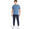 image:imageReebok Mens Short Sleeve Crewneck Embroidered TShirt Standard Fit Lightweight Stretch Cotton FabricVector Shadow  Overdrive