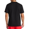 image:imageReebok Mens Short Sleeve Graphic Crewneck TShirt Standard Fit Lightweight CottonPoly FabricBlack  Vertigo
