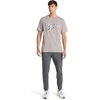 image:imageReebok Mens Short Sleeve Graphic Crewneck TShirt Standard Fit Lightweight CottonPoly FabricDriftwood  Unbound