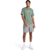 image:imageReebok Mens Short Sleeve Graphic Crewneck TShirt Standard Fit Lightweight CottonPoly FabricDuck Green  Halo