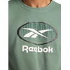 image:imageReebok Mens Short Sleeve Graphic Crewneck TShirt Standard Fit Lightweight CottonPoly FabricDuck Green  Vertigo