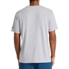 image:imageReebok Mens Short Sleeve Graphic Crewneck TShirt Standard Fit Lightweight CottonPoly FabricGrey Heather  All Sports